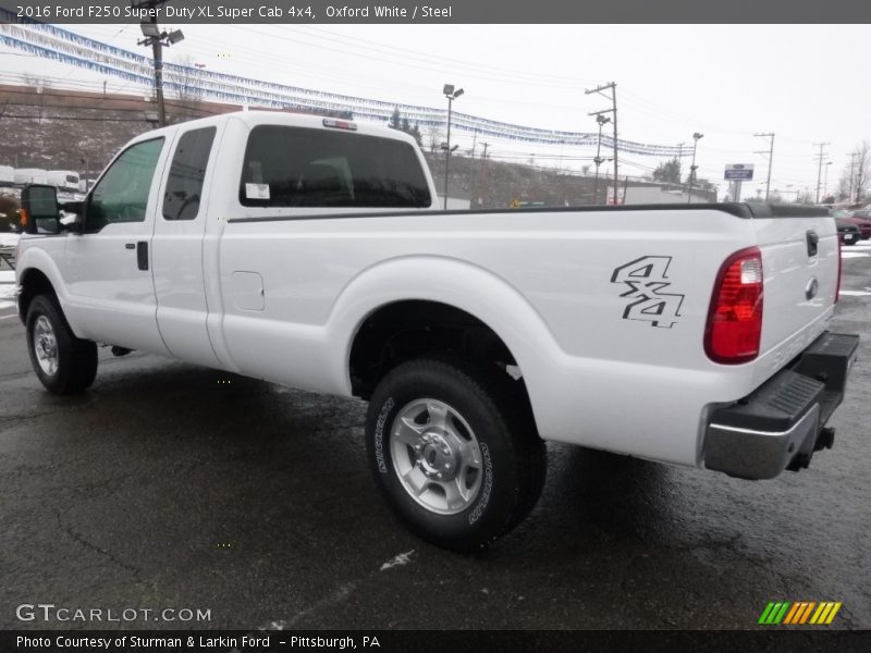 Oxford White / Steel 2016 Ford F250 Super Duty XL Super Cab 4x4