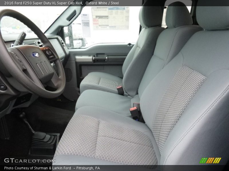 Oxford White / Steel 2016 Ford F250 Super Duty XL Super Cab 4x4