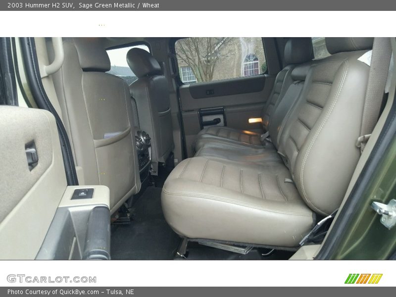 Sage Green Metallic / Wheat 2003 Hummer H2 SUV