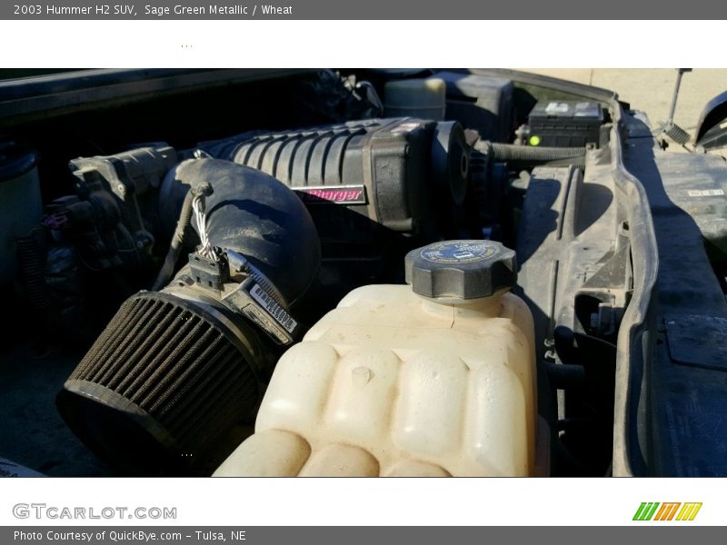Sage Green Metallic / Wheat 2003 Hummer H2 SUV