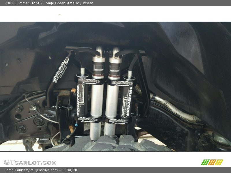 Sage Green Metallic / Wheat 2003 Hummer H2 SUV