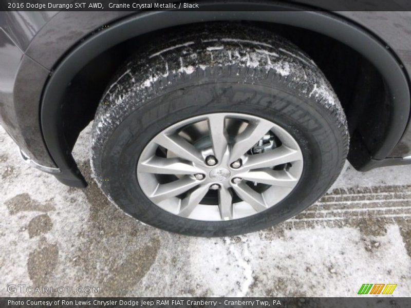 Granite Crystal Metallic / Black 2016 Dodge Durango SXT AWD