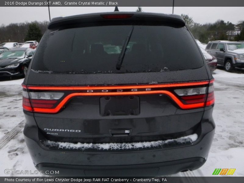 Granite Crystal Metallic / Black 2016 Dodge Durango SXT AWD