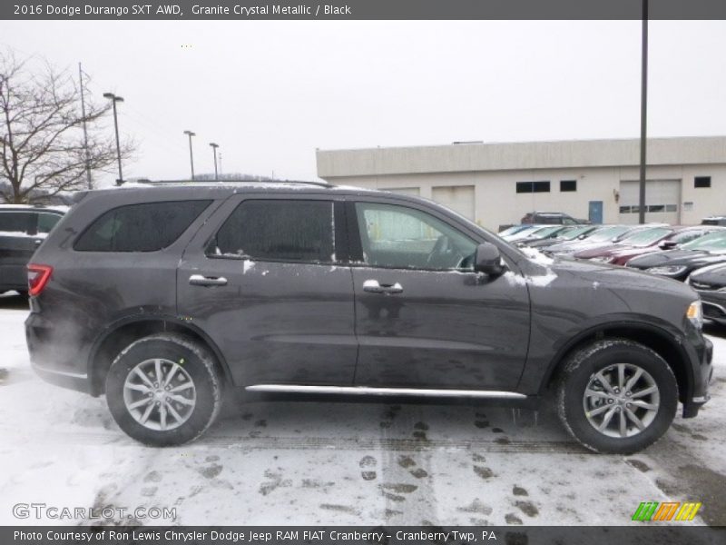 Granite Crystal Metallic / Black 2016 Dodge Durango SXT AWD