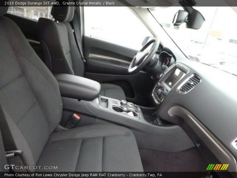 Granite Crystal Metallic / Black 2016 Dodge Durango SXT AWD