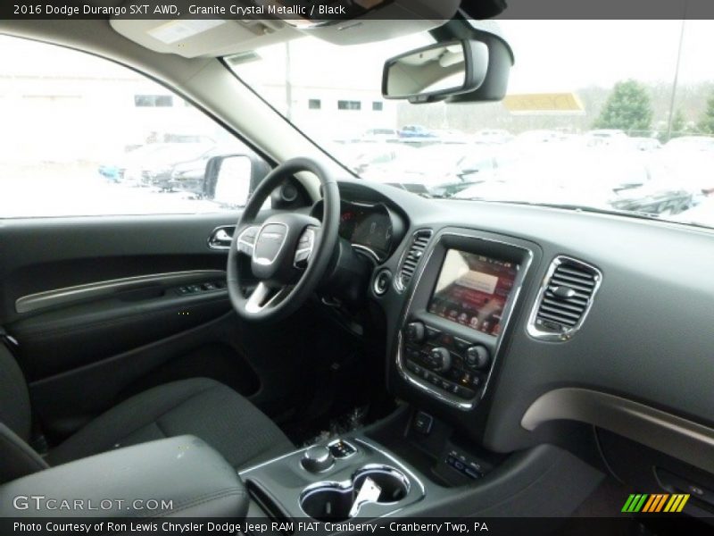 Granite Crystal Metallic / Black 2016 Dodge Durango SXT AWD