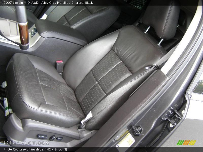 Alloy Grey Metallic / Charcoal Black 2007 Lincoln MKX AWD