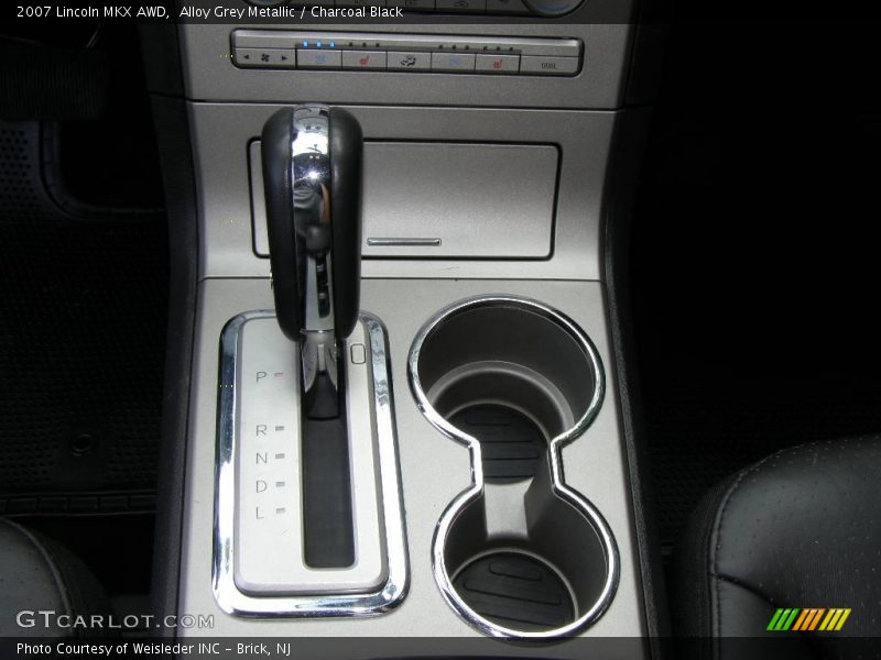 Alloy Grey Metallic / Charcoal Black 2007 Lincoln MKX AWD