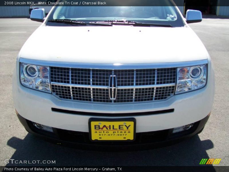 White Chocolate Tri Coat / Charcoal Black 2008 Lincoln MKX