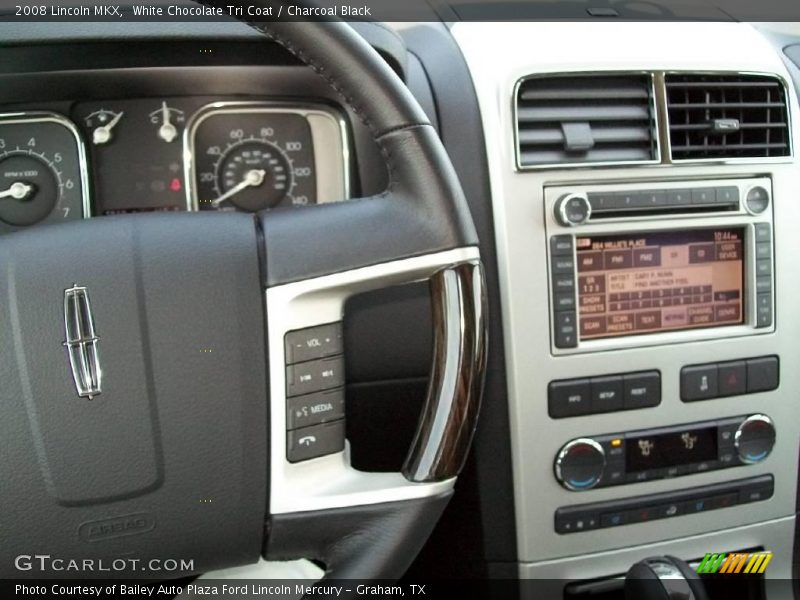 White Chocolate Tri Coat / Charcoal Black 2008 Lincoln MKX