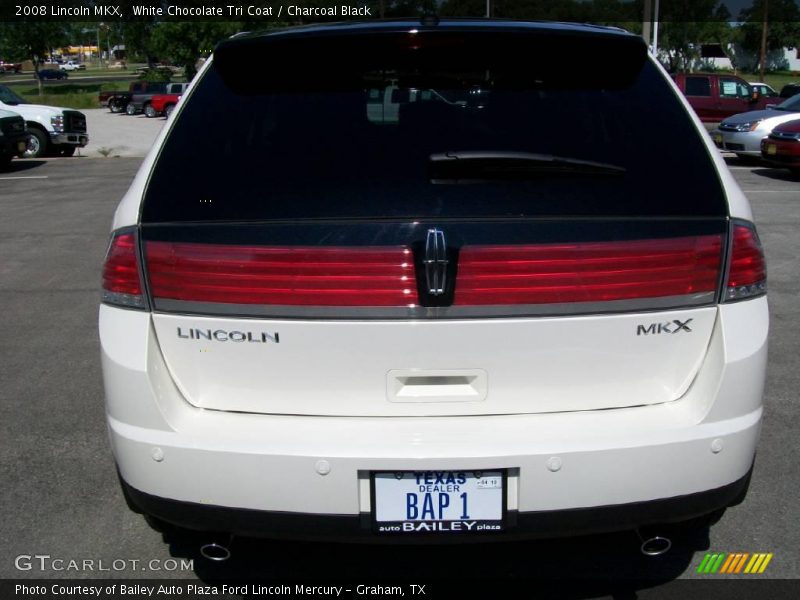 White Chocolate Tri Coat / Charcoal Black 2008 Lincoln MKX