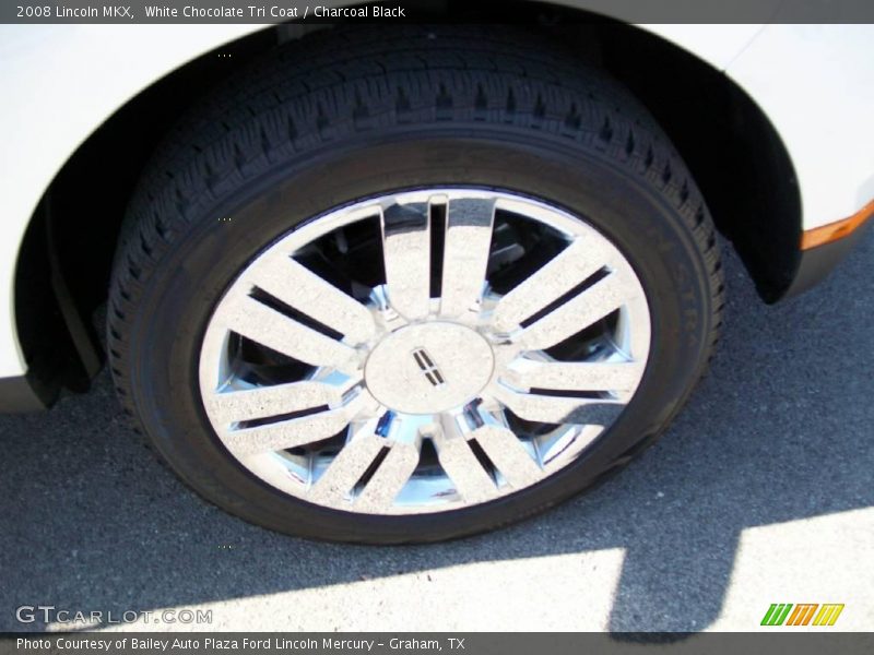 White Chocolate Tri Coat / Charcoal Black 2008 Lincoln MKX
