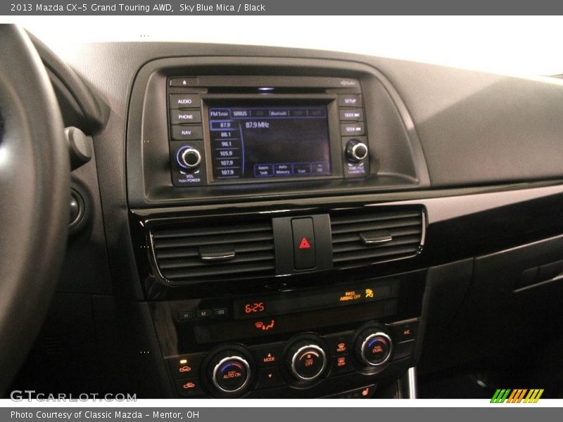 Sky Blue Mica / Black 2013 Mazda CX-5 Grand Touring AWD