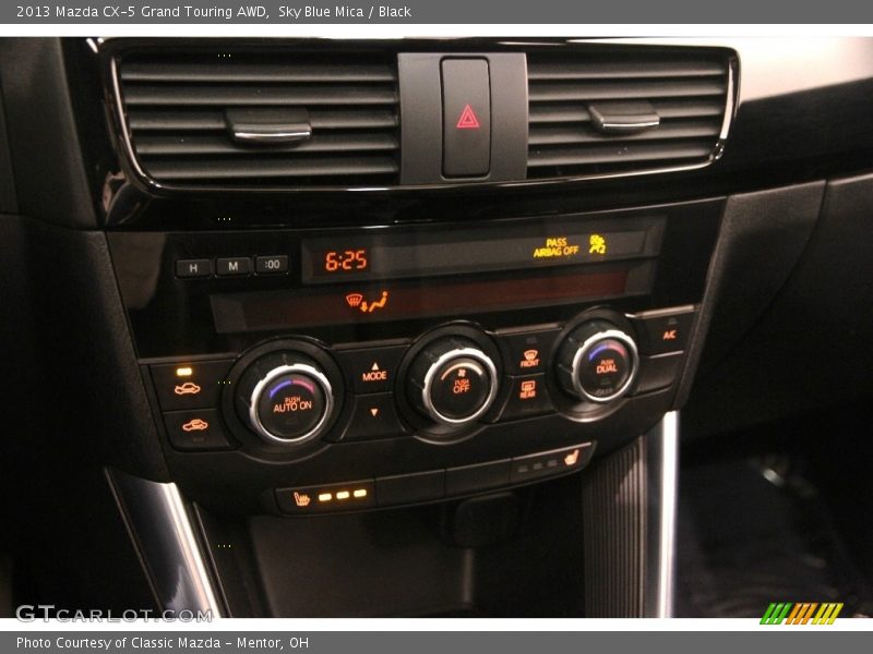 Sky Blue Mica / Black 2013 Mazda CX-5 Grand Touring AWD