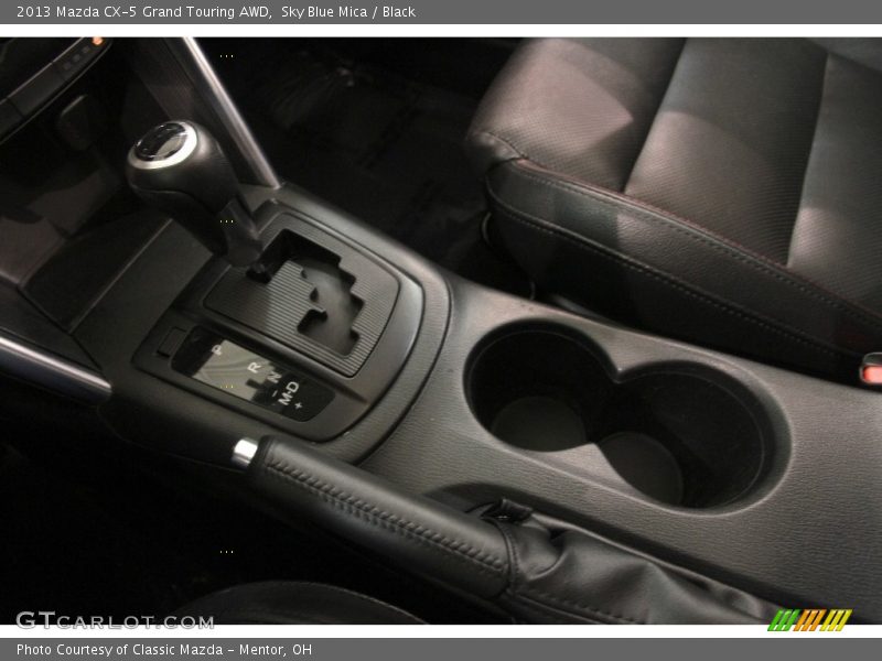 Sky Blue Mica / Black 2013 Mazda CX-5 Grand Touring AWD