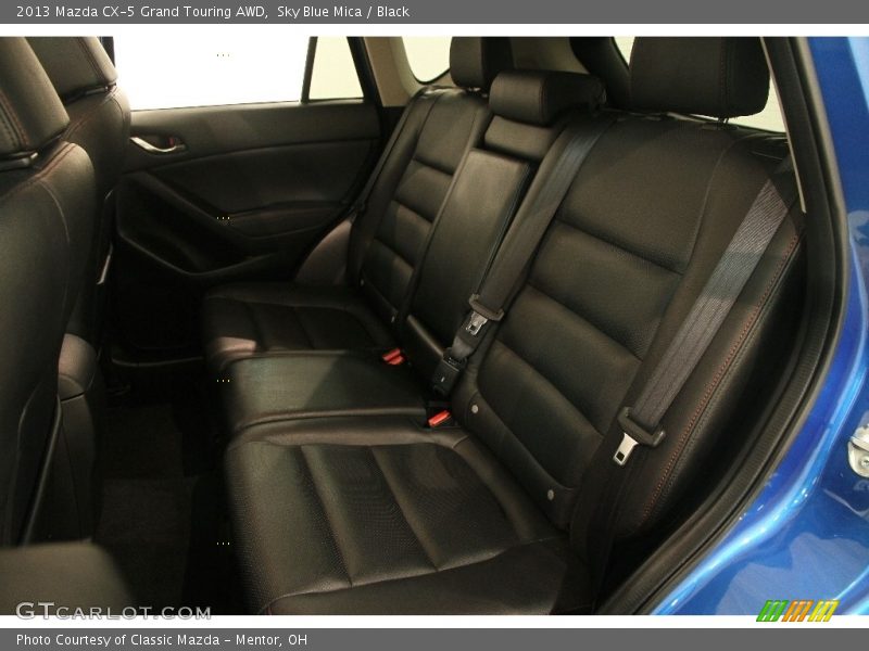 Sky Blue Mica / Black 2013 Mazda CX-5 Grand Touring AWD