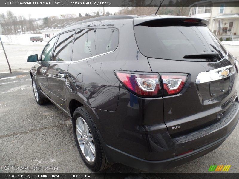 Tungsten Metallic / Ebony 2015 Chevrolet Traverse LT AWD