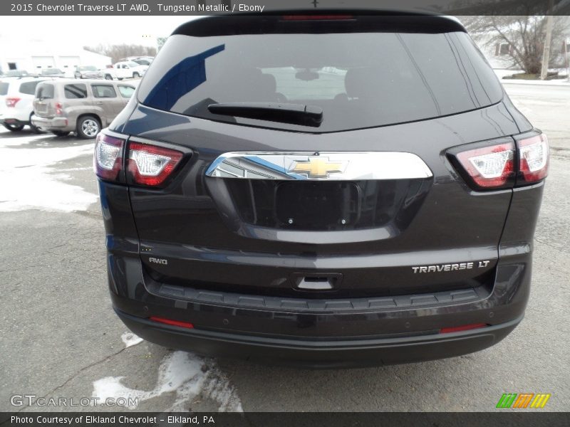 Tungsten Metallic / Ebony 2015 Chevrolet Traverse LT AWD