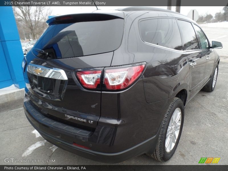 Tungsten Metallic / Ebony 2015 Chevrolet Traverse LT AWD