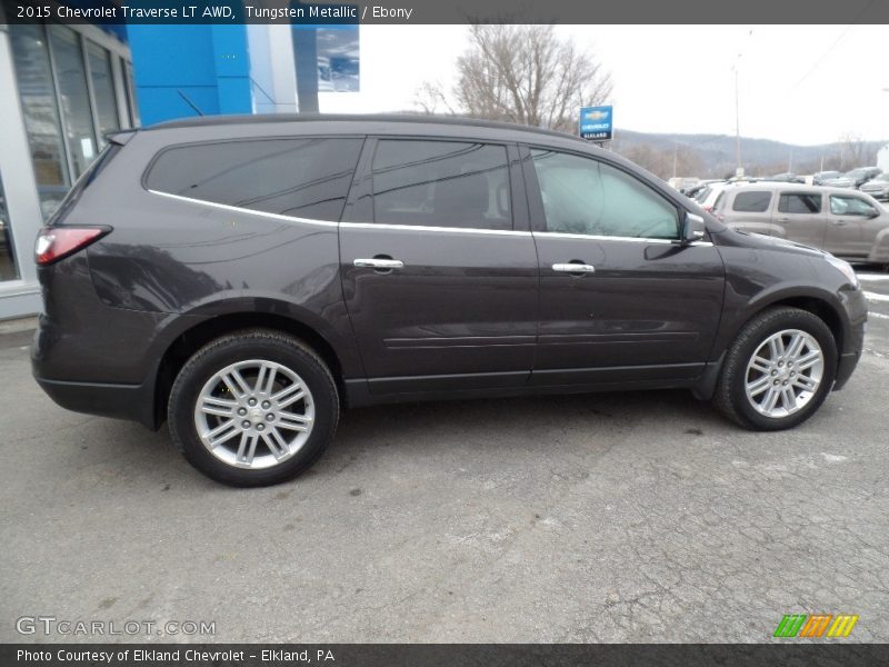 Tungsten Metallic / Ebony 2015 Chevrolet Traverse LT AWD