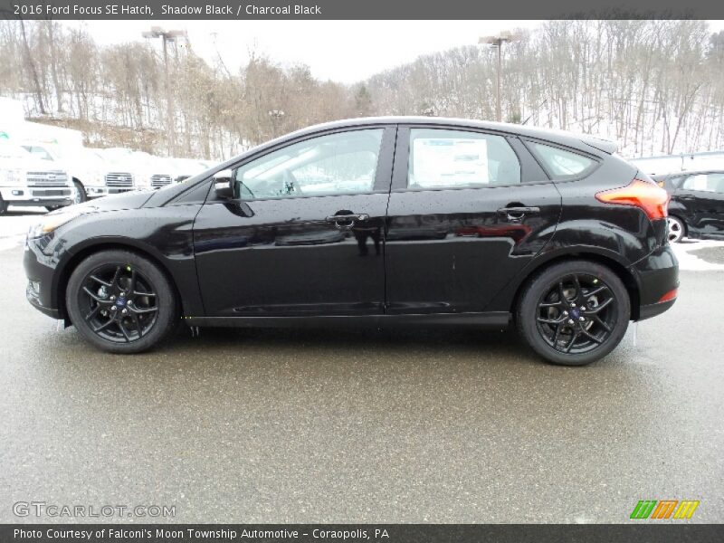 Shadow Black / Charcoal Black 2016 Ford Focus SE Hatch