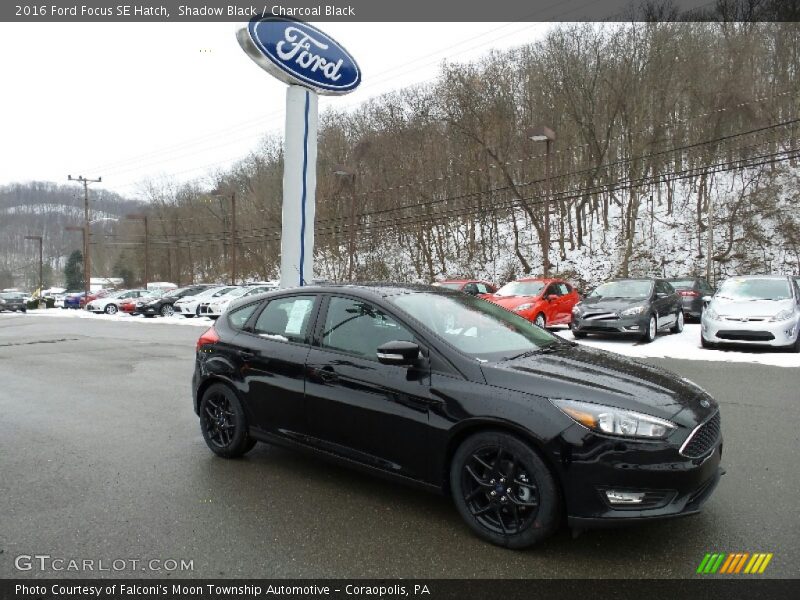 Shadow Black / Charcoal Black 2016 Ford Focus SE Hatch