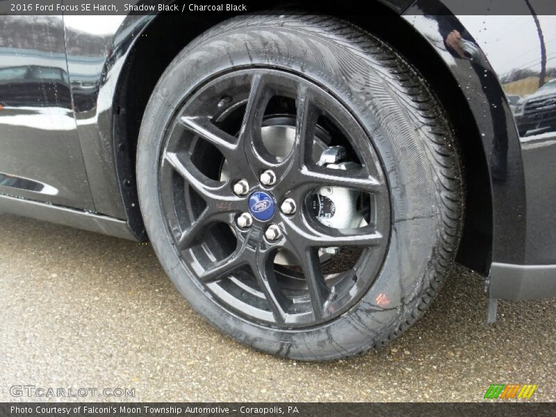 Shadow Black / Charcoal Black 2016 Ford Focus SE Hatch
