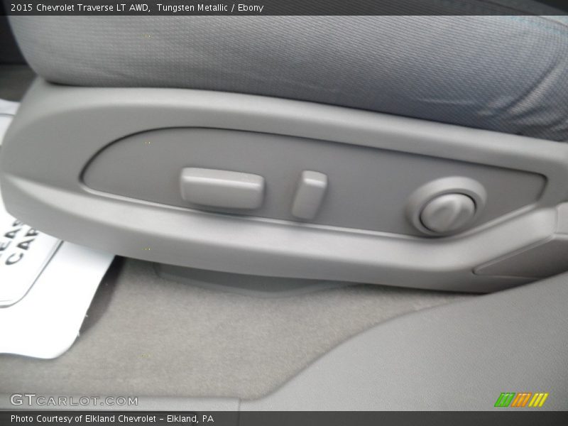 Tungsten Metallic / Ebony 2015 Chevrolet Traverse LT AWD