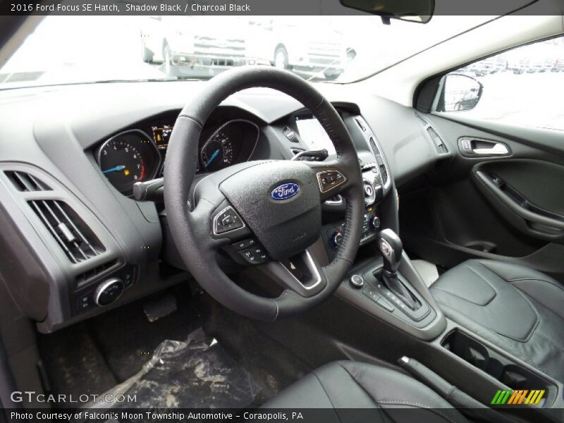 Shadow Black / Charcoal Black 2016 Ford Focus SE Hatch