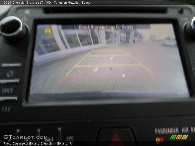 Tungsten Metallic / Ebony 2015 Chevrolet Traverse LT AWD