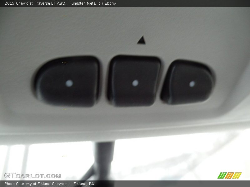 Tungsten Metallic / Ebony 2015 Chevrolet Traverse LT AWD