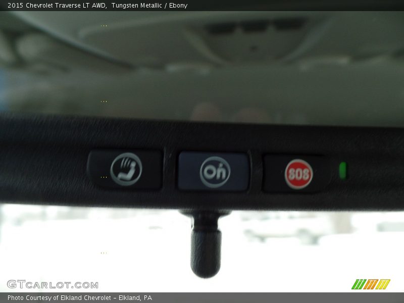 Tungsten Metallic / Ebony 2015 Chevrolet Traverse LT AWD