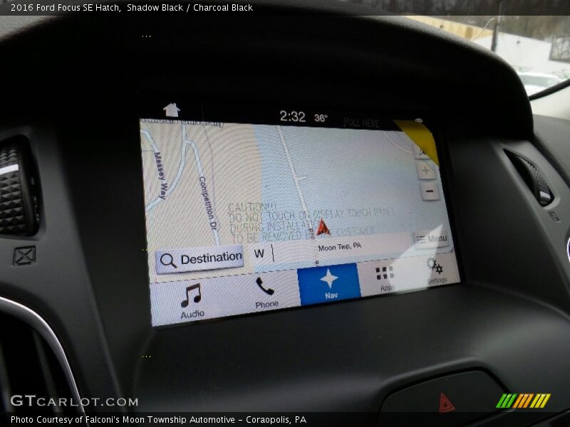 Shadow Black / Charcoal Black 2016 Ford Focus SE Hatch