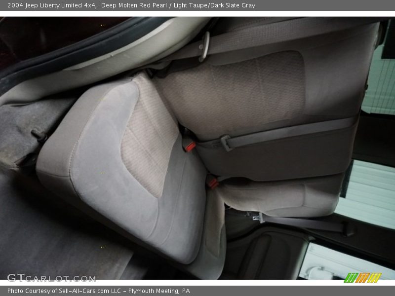 Deep Molten Red Pearl / Light Taupe/Dark Slate Gray 2004 Jeep Liberty Limited 4x4