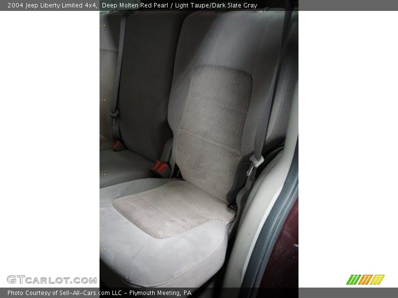 Deep Molten Red Pearl / Light Taupe/Dark Slate Gray 2004 Jeep Liberty Limited 4x4