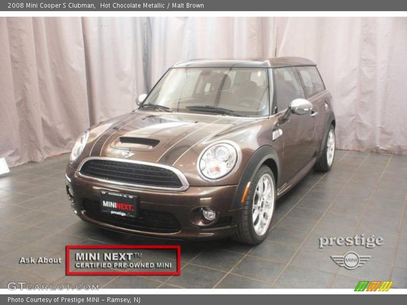 Hot Chocolate Metallic / Malt Brown 2008 Mini Cooper S Clubman