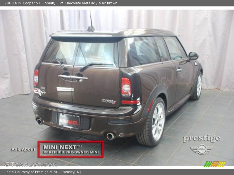 Hot Chocolate Metallic / Malt Brown 2008 Mini Cooper S Clubman
