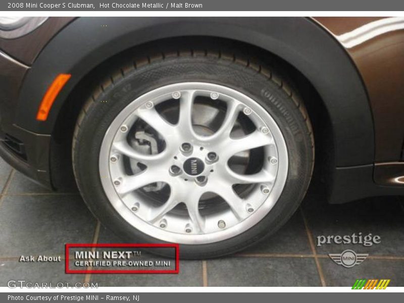 Hot Chocolate Metallic / Malt Brown 2008 Mini Cooper S Clubman