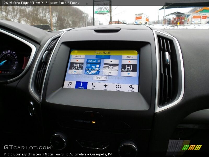 Shadow Black / Ebony 2016 Ford Edge SEL AWD