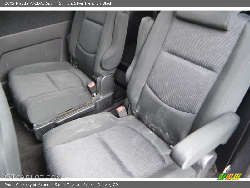 Sunlight Silver Metallic / Black 2009 Mazda MAZDA5 Sport