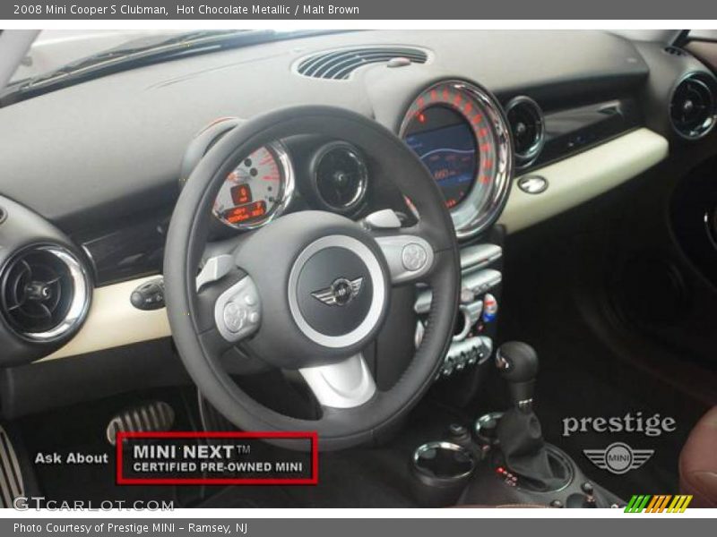 Hot Chocolate Metallic / Malt Brown 2008 Mini Cooper S Clubman