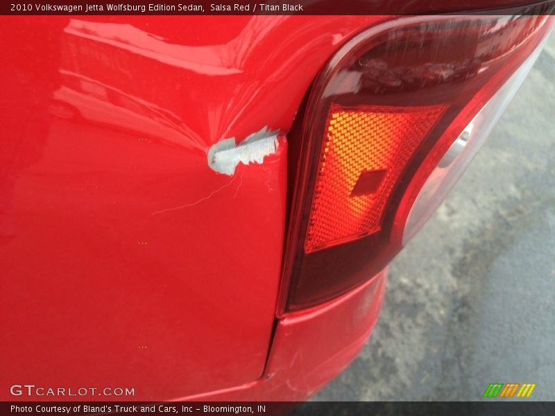 Salsa Red / Titan Black 2010 Volkswagen Jetta Wolfsburg Edition Sedan