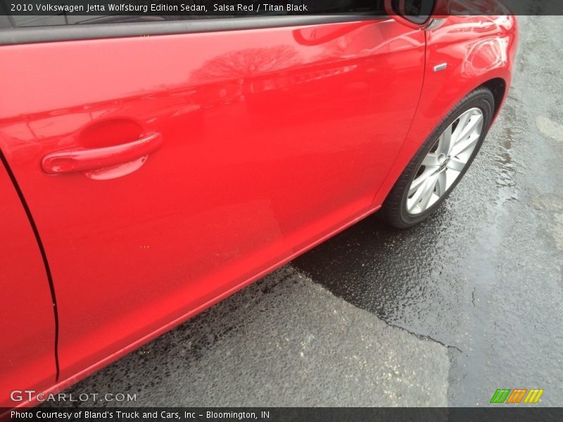 Salsa Red / Titan Black 2010 Volkswagen Jetta Wolfsburg Edition Sedan