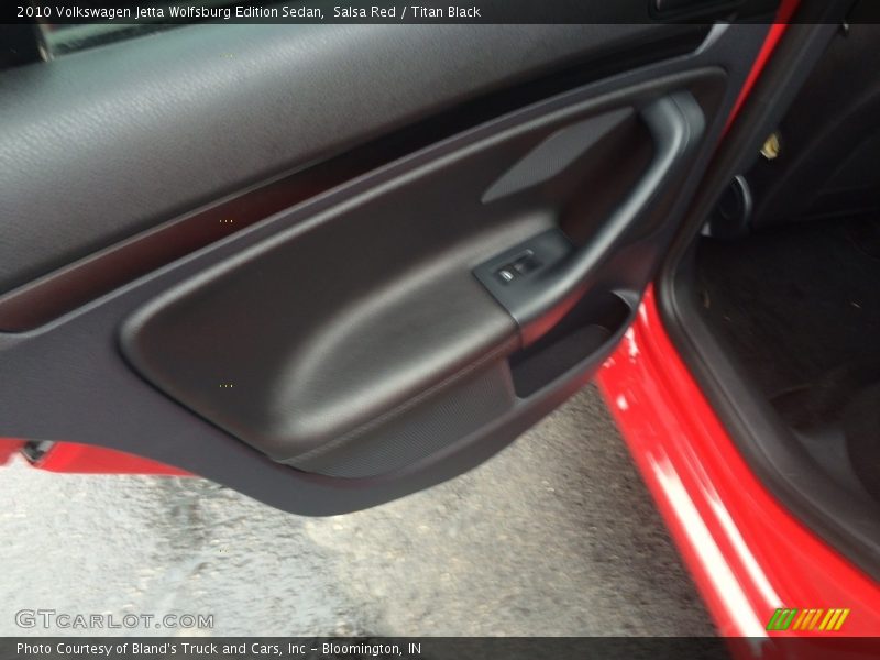 Salsa Red / Titan Black 2010 Volkswagen Jetta Wolfsburg Edition Sedan