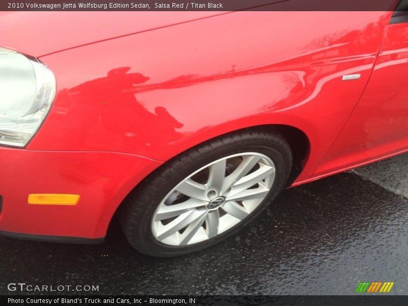 Salsa Red / Titan Black 2010 Volkswagen Jetta Wolfsburg Edition Sedan