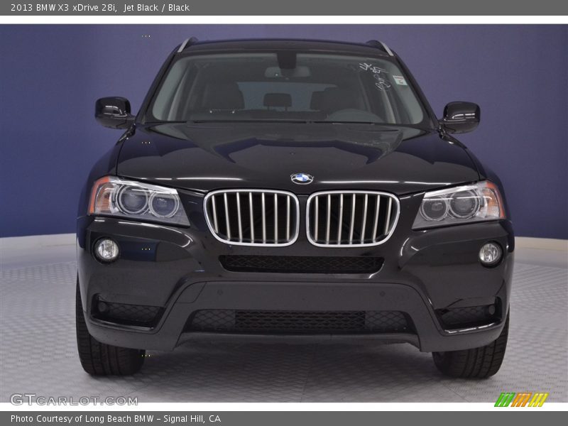 Jet Black / Black 2013 BMW X3 xDrive 28i