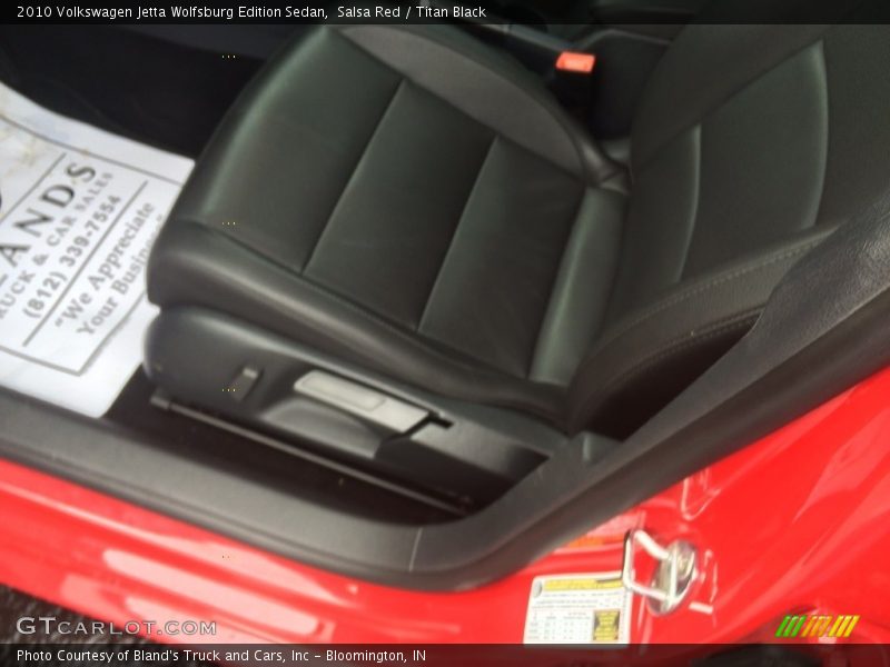 Salsa Red / Titan Black 2010 Volkswagen Jetta Wolfsburg Edition Sedan