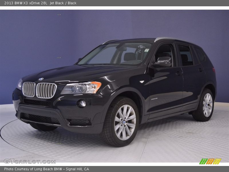 Jet Black / Black 2013 BMW X3 xDrive 28i