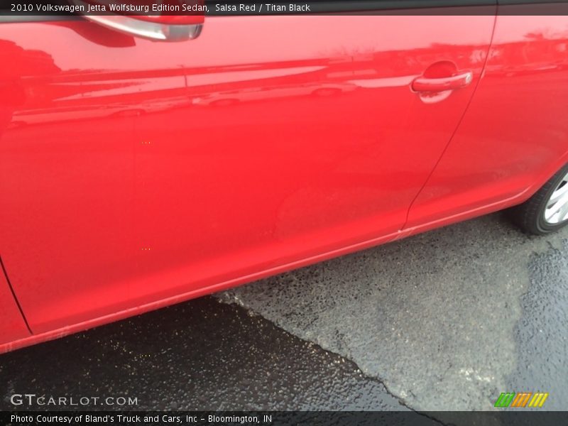 Salsa Red / Titan Black 2010 Volkswagen Jetta Wolfsburg Edition Sedan