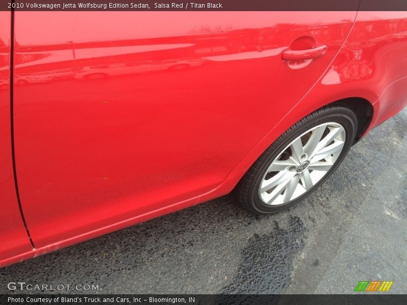 Salsa Red / Titan Black 2010 Volkswagen Jetta Wolfsburg Edition Sedan